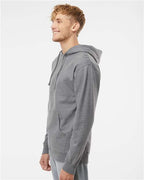 Independent Trading Co. SS4500, Unisex Midweight Hooded Sweatshirt, Gunmetal Heather