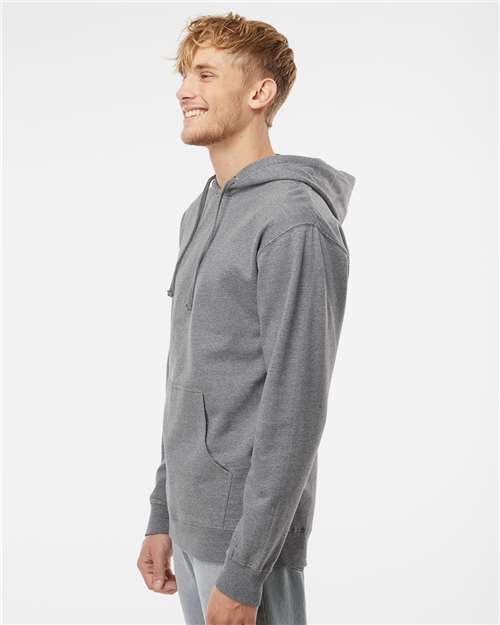 Independent Trading Co. SS4500, Unisex Midweight Hooded Sweatshirt, Gunmetal Heather