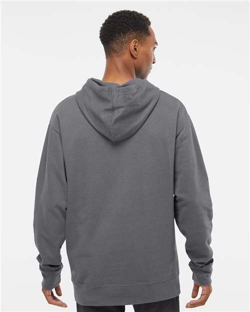 Independent Trading Co. SS4500, Unisex Midweight Hooded Sweatshirt, Charcoal