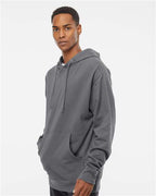 Independent Trading Co. SS4500, Unisex Midweight Hooded Sweatshirt, Charcoal