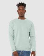 BELLA + CANVAS 3945, Fleece - Premium - Crew, Athletic Heather