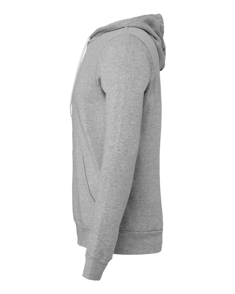 BELLA + CANVAS 3719, Fleece - Premium - Hood, Athletic Heather
