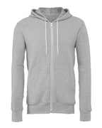 BELLA + CANVAS 3739, Fleece - Premium - Hood, Athletic Heather