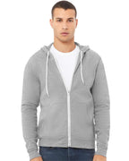 BELLA + CANVAS 3739, Fleece - Premium - Hood, Athletic Heather