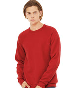 BELLA + CANVAS 3901, Fleece - Premium - Crew, Red