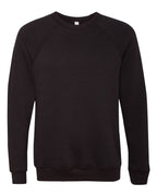 BELLA + CANVAS 3901, Fleece - Premium - Crew, Black