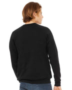 BELLA + CANVAS 3901, Fleece - Premium - Crew, Black
