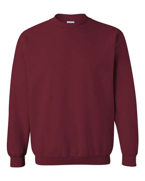Gildan 18000, Unisex Heavy Blend Crewneck Sweatshirt, Garnet