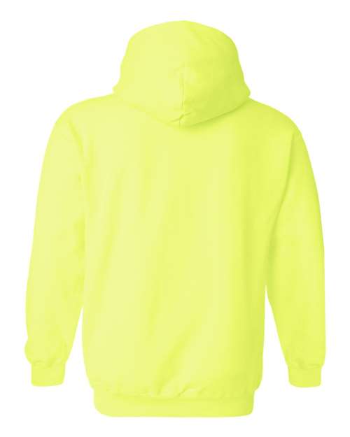 Gildan 18500, Unisex Heavy Blend Hooded Sweatshirt, Safety Green