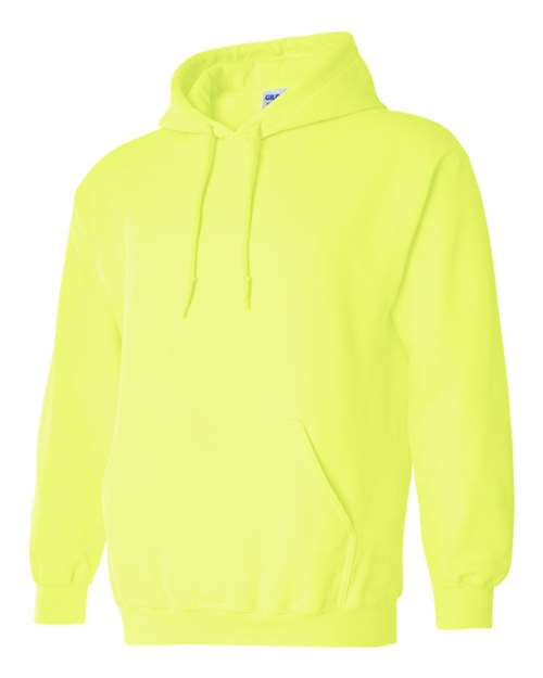 Gildan 18500, Unisex Heavy Blend Hooded Sweatshirt, Safety Green