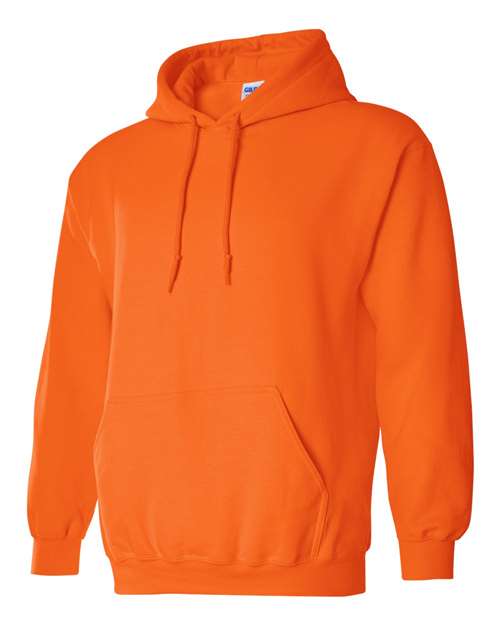 Gildan 18500, Unisex Heavy Blend Hooded Sweatshirt, Safety Orange