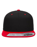 Flexfit 110F, 2998 110 Snapback Cap, Black/ Red