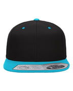 Flexfit 110F, 2998 110 Snapback Cap, Black/ Teal