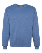 JERZEES 562MR, 371 Unisex Nublend Crewneck Sweatshirt, Vintage Heather Blue