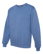 JERZEES 562MR, 371 Unisex Nublend Crewneck Sweatshirt, Vintage Heather Blue