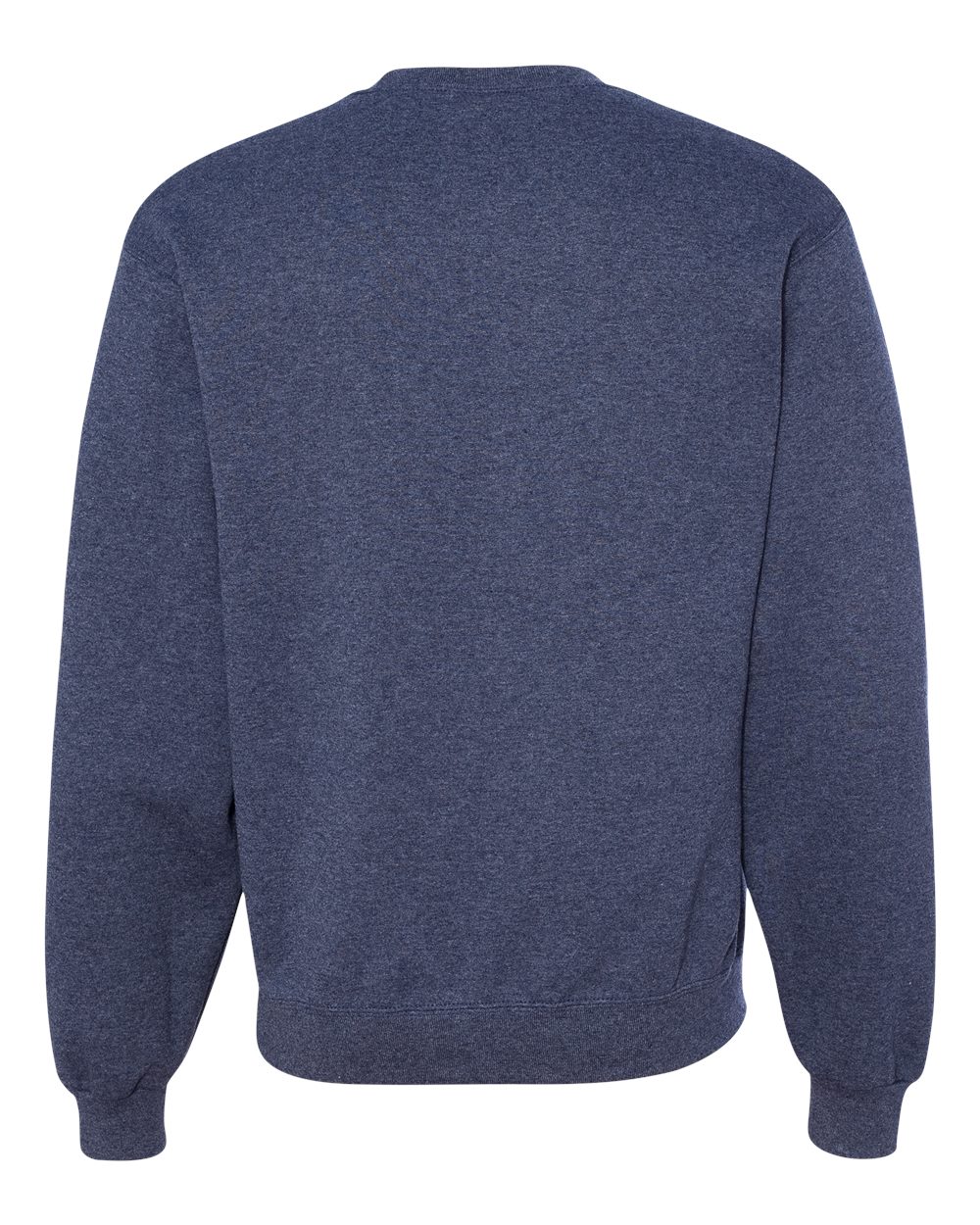 JERZEES 562MR, 371 Unisex Nublend Crewneck Sweatshirt, Vintage Heather Navy
