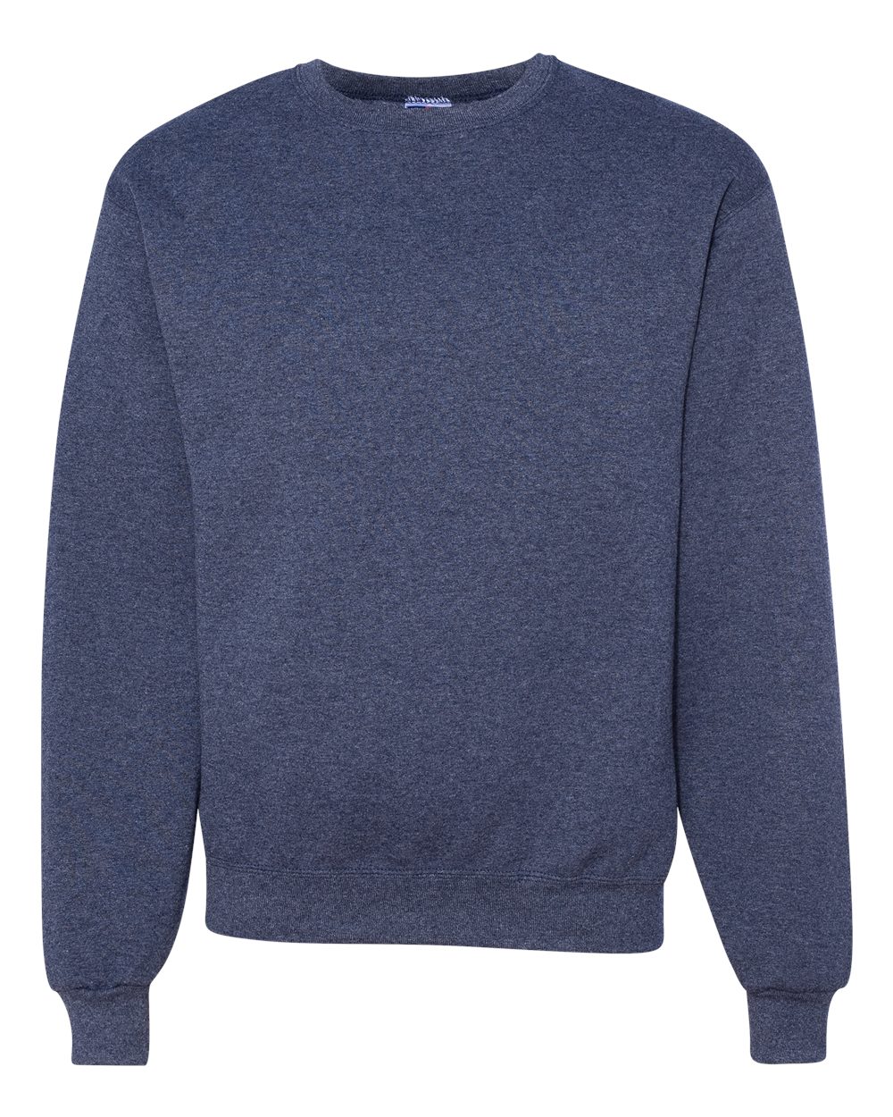 JERZEES 562MR, 371 Unisex Nublend Crewneck Sweatshirt, Vintage Heather Navy