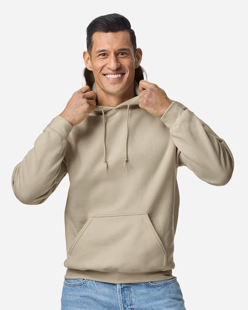 Gildan 18500, Unisex Heavy Blend Hooded Sweatshirt, Antique Cherry Red