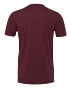 BELLA + CANVAS 3413, T-Shirts - Premium, Maroon Triblend