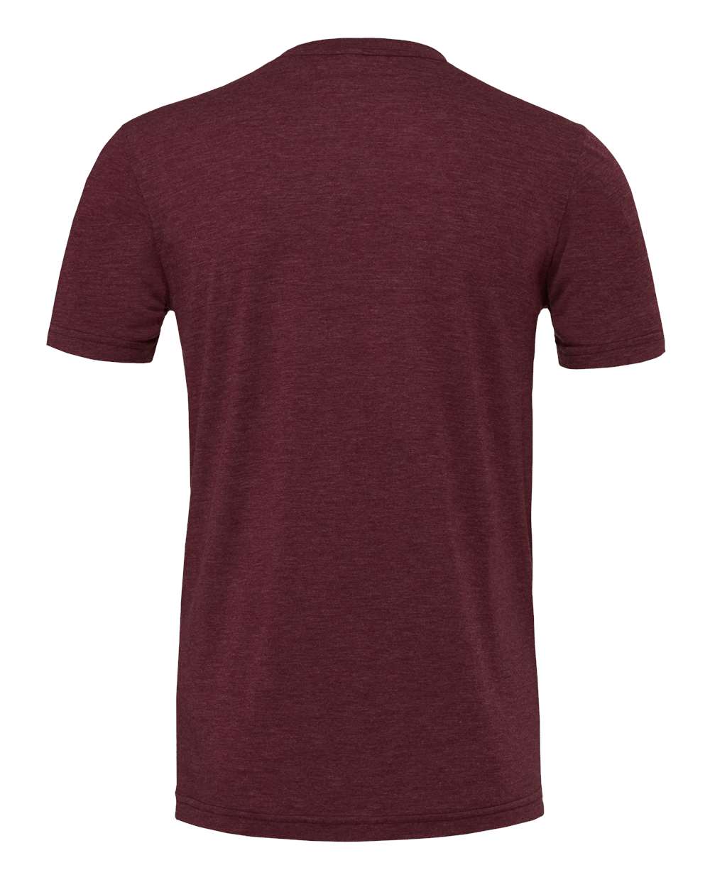 BELLA + CANVAS 3413, T-Shirts - Premium, Maroon Triblend