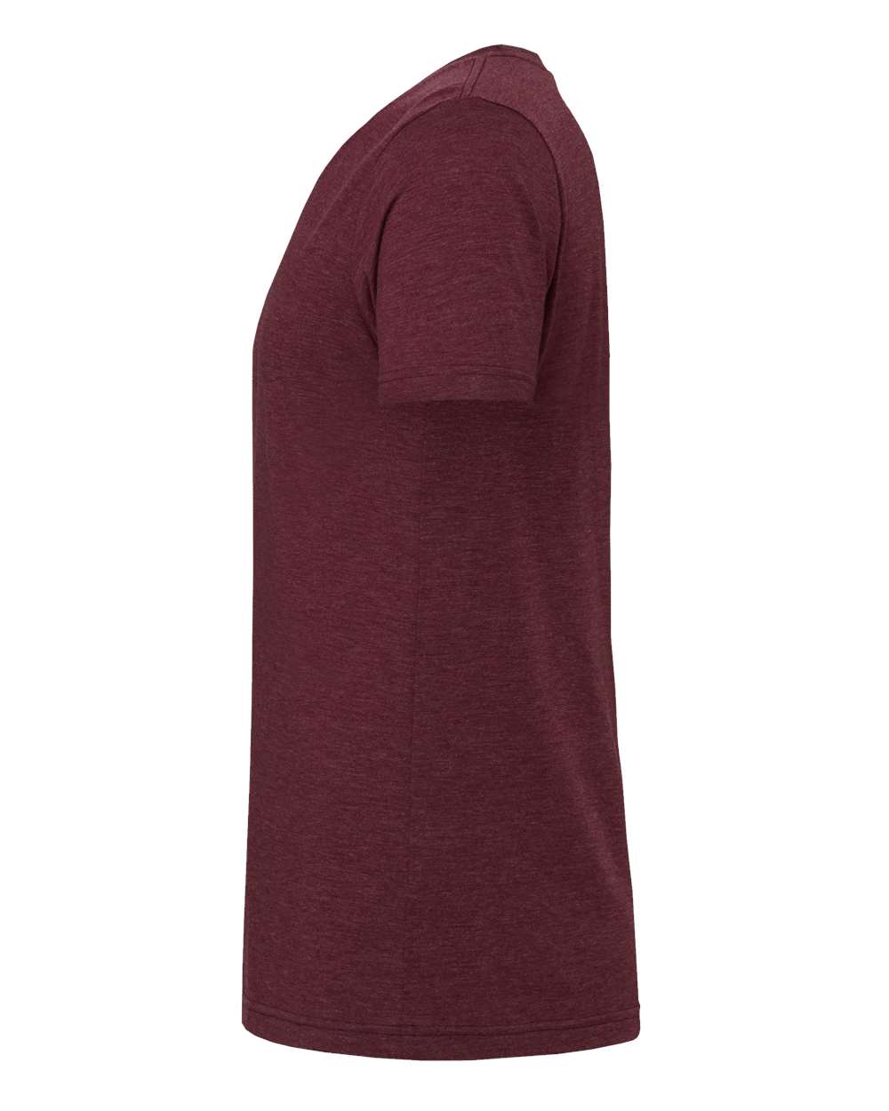 BELLA + CANVAS 3413, T-Shirts - Premium, Maroon Triblend