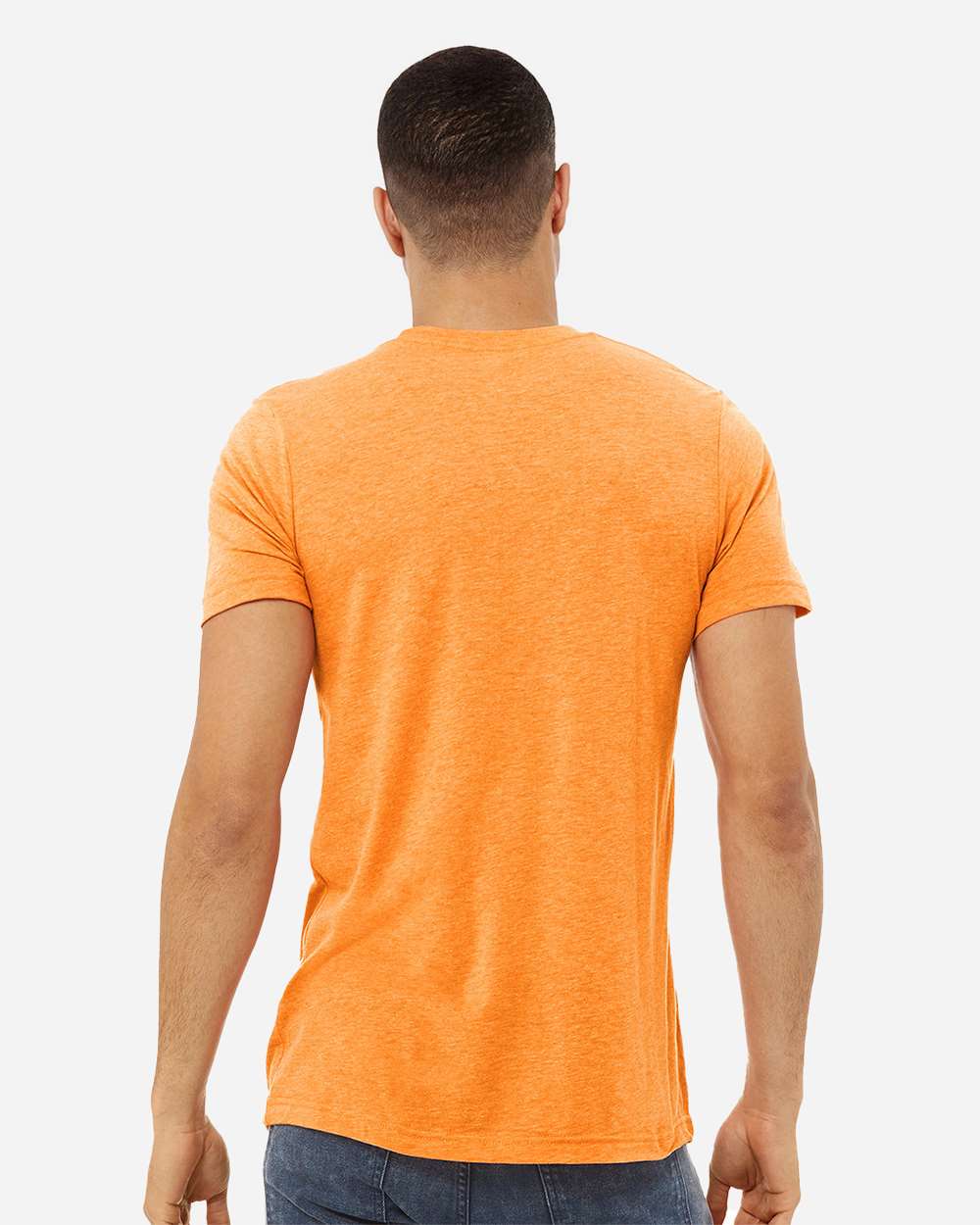 BELLA + CANVAS 3413, T-Shirts - Premium, Orange Triblend