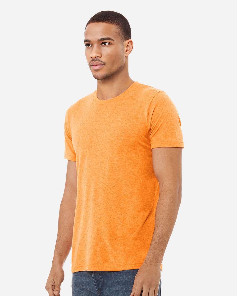 BELLA + CANVAS 3413, T-Shirts - Premium, Orange Triblend