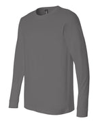BELLA + CANVAS 3501, T-Shirts - Long Sleeve, Asphalt