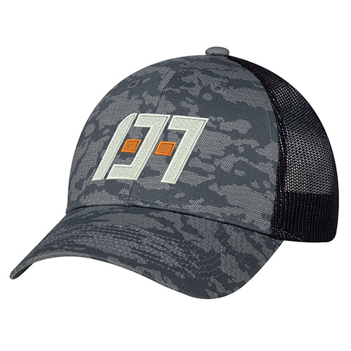 Cotton Drill / Soft Polyester Mesh 3H647M, Ajm 6 Panel Constructed Full-fit, Default