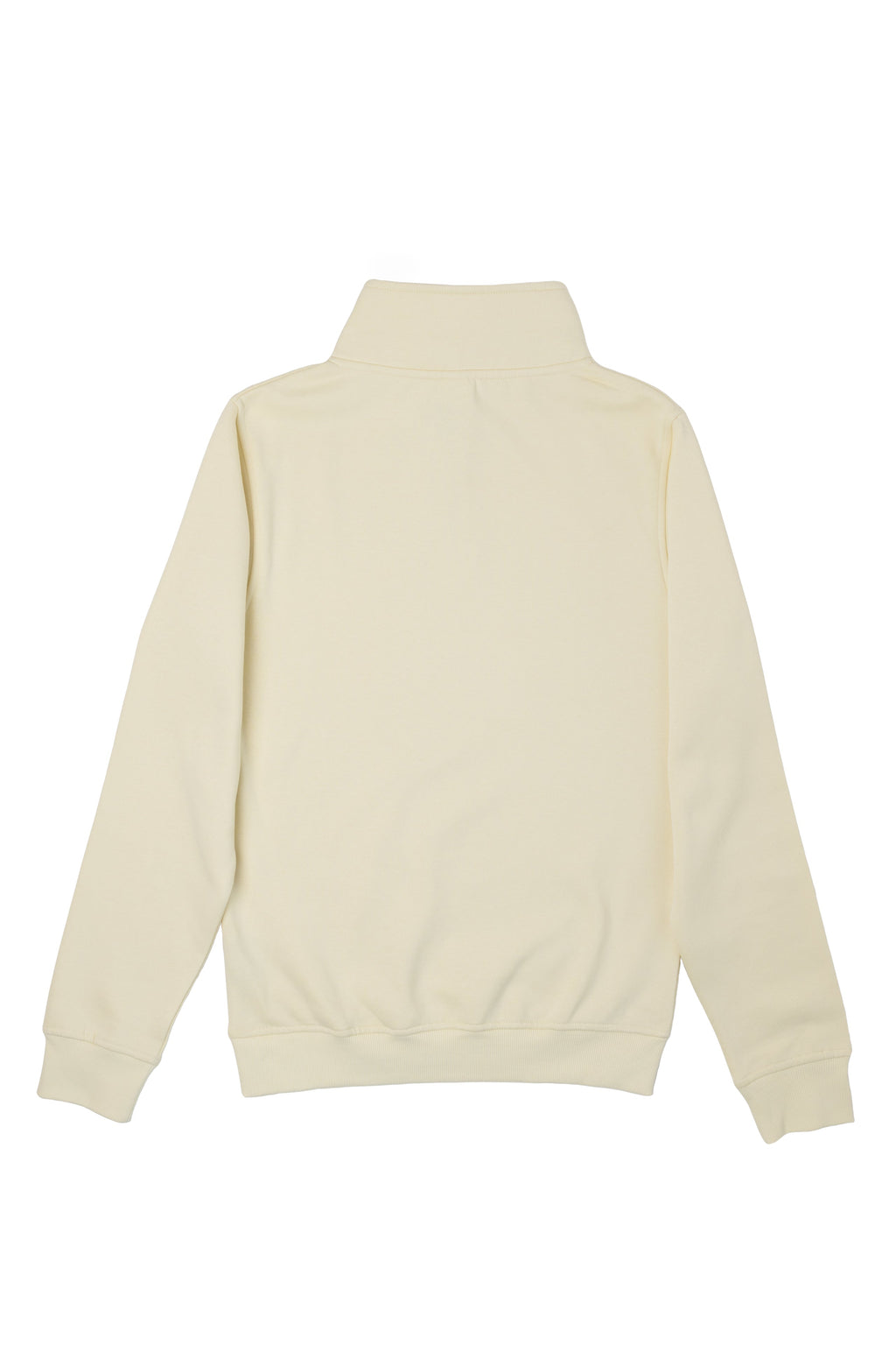 Just Like Hero HERO-4020, Youth Quarter Zip Sweatshirt, Ivory