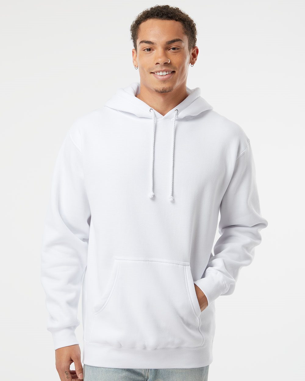Independent Trading Co. IND4000, Unisex Heavyweight Hooded Sweatshirt, Alpine Green
