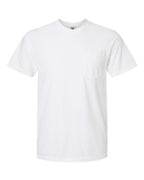 Comfort Colors 6030, Unisex Garment-dyed Heavyweight Pocket T-shirt, White