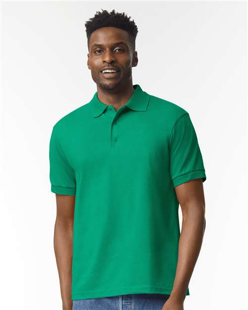 Gildan 223, 8800 Unisex Dryblend Polo, Kelly Green