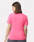 Gildan 42000, Unisex Performance T-shirt, Safety Pink