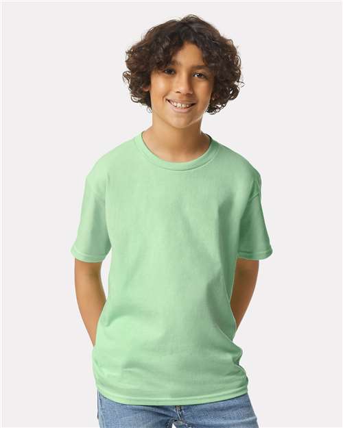 Gildan 551, 2000b Youth Ultra Cotton T-shirt, Mint Green