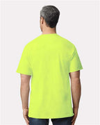 Gildan 2000T, Men's Tall Ultra Cotton T-shirt, Safety Green