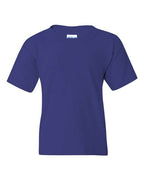 Gildan 5000B, Youth Heavy Cotton T-shirt, Cobalt