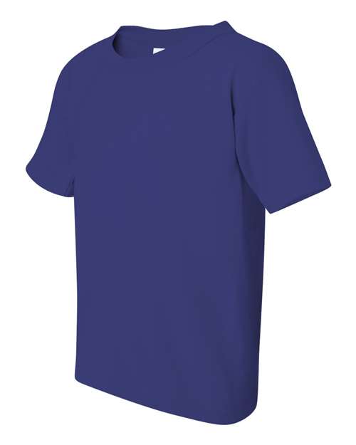Gildan 5000B, Youth Heavy Cotton T-shirt, Cobalt