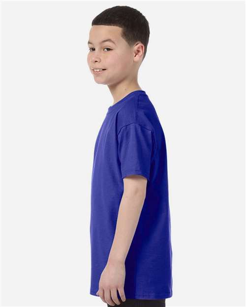 Gildan 543, 5000b Youth Heavy Cotton T-shirt, Cobalt