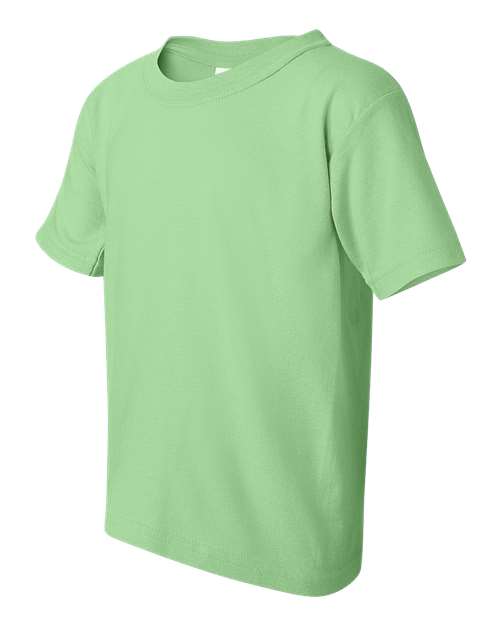Gildan 543, 5000b Youth Heavy Cotton T-shirt, Mint Green