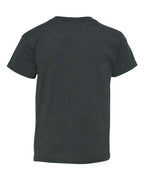 Gildan 543, 5000b Youth Heavy Cotton T-shirt, Dark Heather