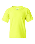 Gildan 543, 5000b Youth Heavy Cotton T-shirt, Safety Green