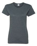 Gildan 2115, 5000l Women's Heavy Cotton T-shirt, Dark Heather