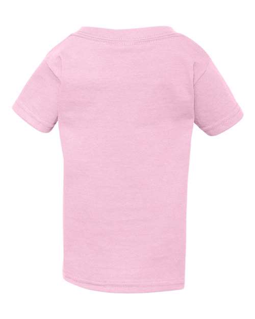 Gildan 3174, 5100p Toddler Heavy Cotton T-shirt, Light Pink