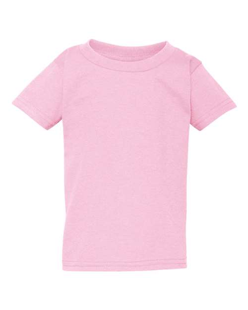 Gildan 5100P, Toddler Heavy Cotton T-shirt, Light Pink