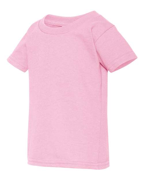 Gildan 3174, 5100p Toddler Heavy Cotton T-shirt, Light Pink