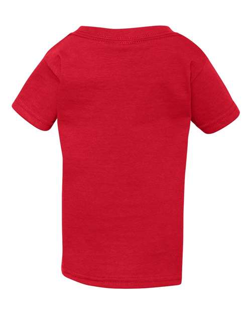 Gildan 3174, 5100p Toddler Heavy Cotton T-shirt, Red