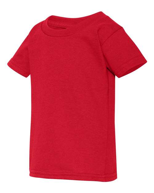 Gildan 3174, 5100p Toddler Heavy Cotton T-shirt, Red