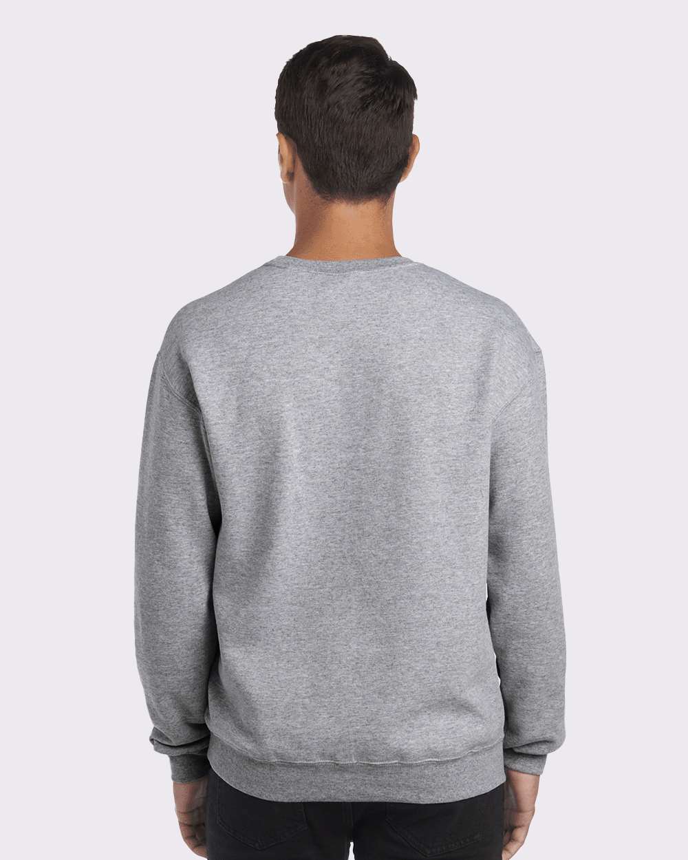 JERZEES 562MR, 371 Unisex Nublend Crewneck Sweatshirt, Athletic Heather