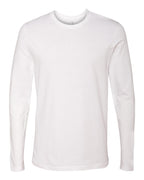 Next Level 3601, T-Shirts - Long Sleeve, White